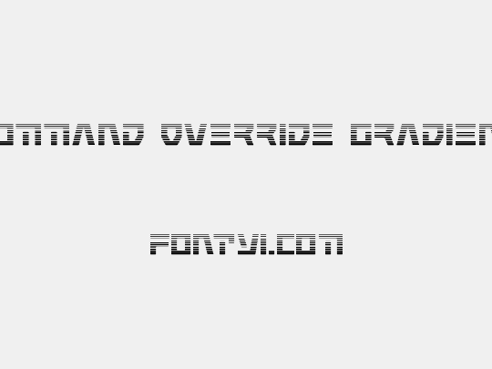 Command Override Gradient