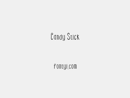 Candy Stick