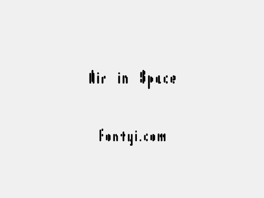 Air in Space