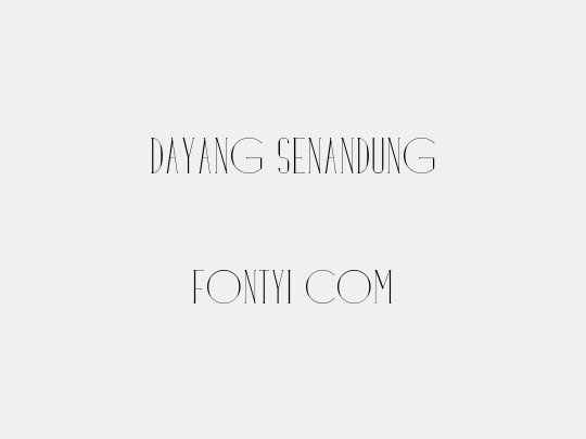 Dayang Senandung