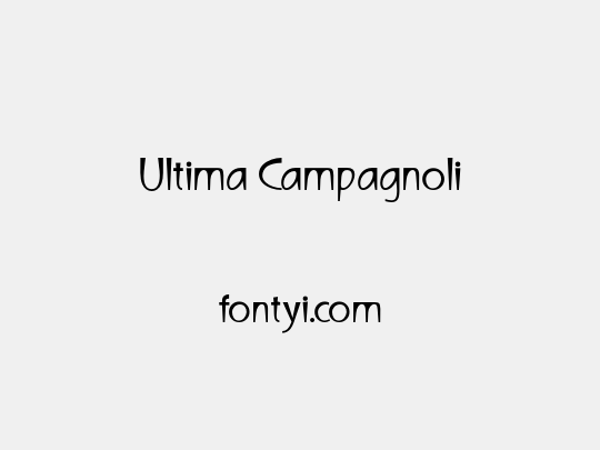 Ultima Campagnoli