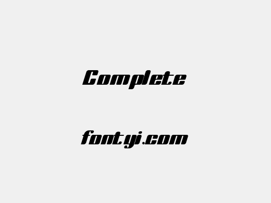 Complete