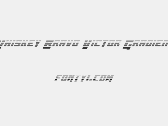 Whiskey Bravo Victor Gradient