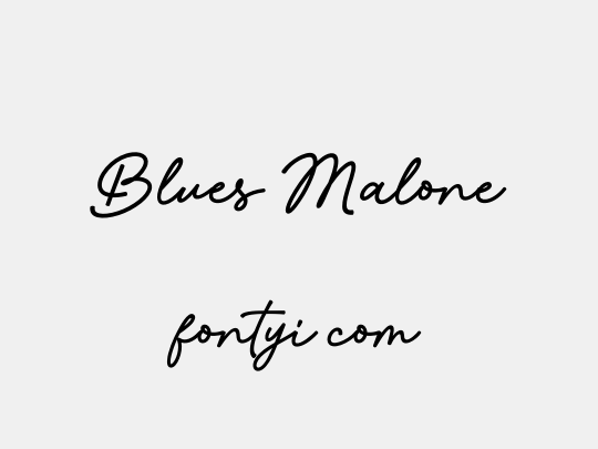 Blues Malone