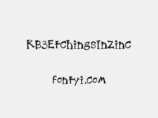 KB3EtchingsInZinc