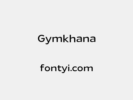 Gymkhana