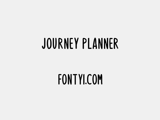 Journey Planner