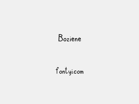 Boziene