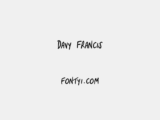 Davy Francis
