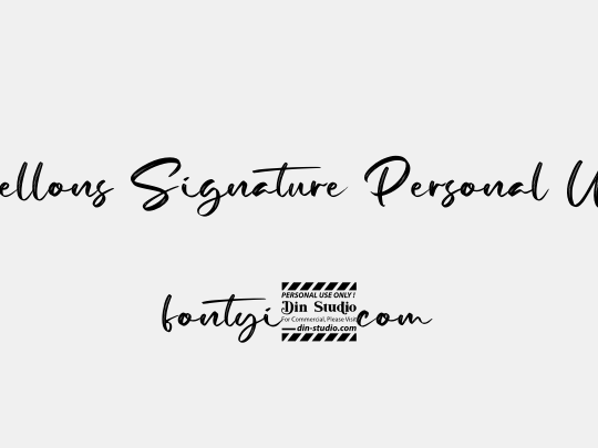 Dellons Signature Personal Use