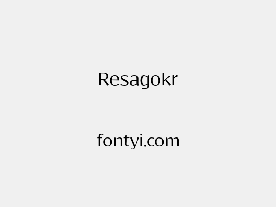 Resagokr