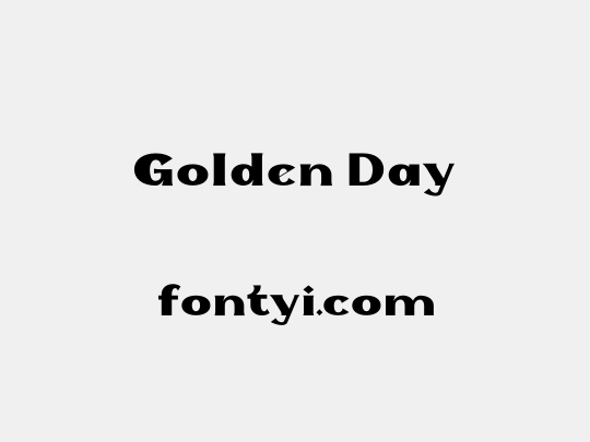 Golden Day