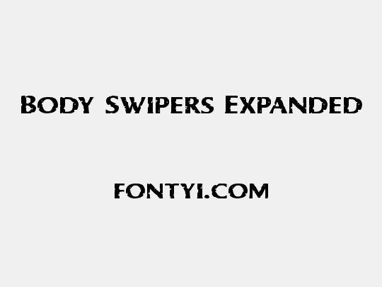 Body Swipers Expanded