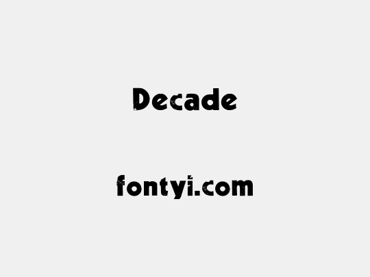 Decade