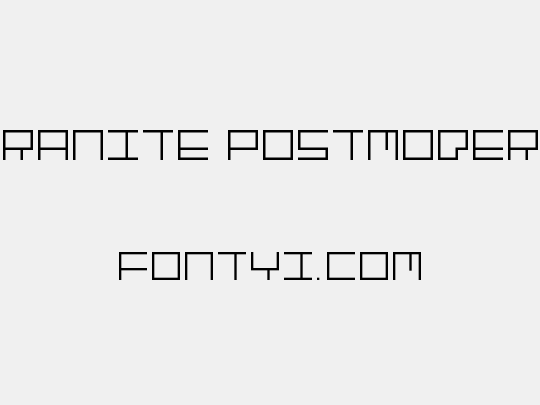 Granite Postmodern