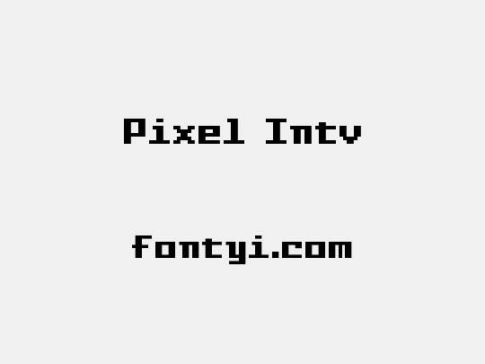 Pixel Intv