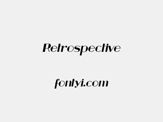 Retrospective