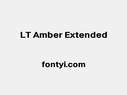 LT Amber Extended