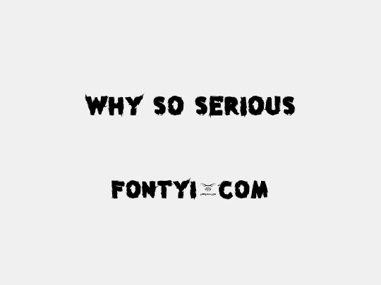why so serious�