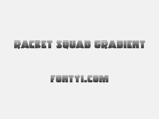 Racket Squad Gradient