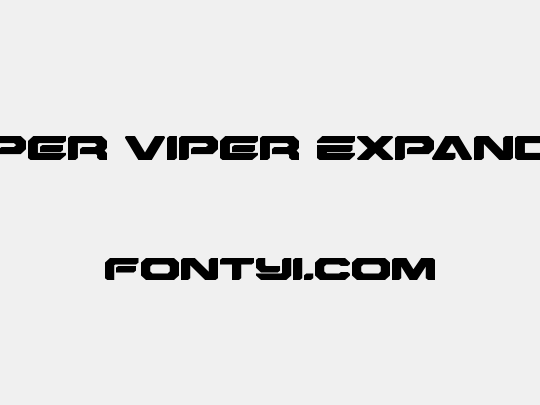 Hyper Viper Expanded