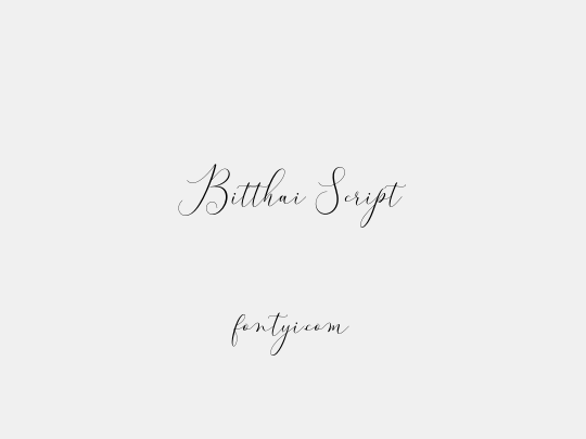 Bitthai Script