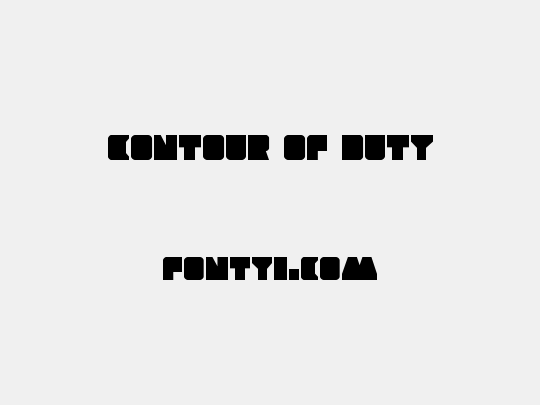 Contour of Duty