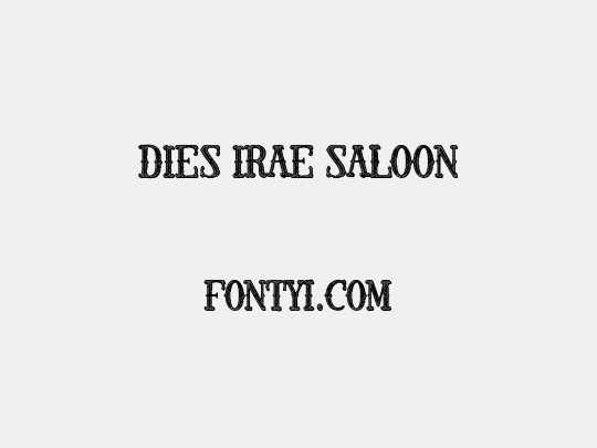 Dies Irae Saloon