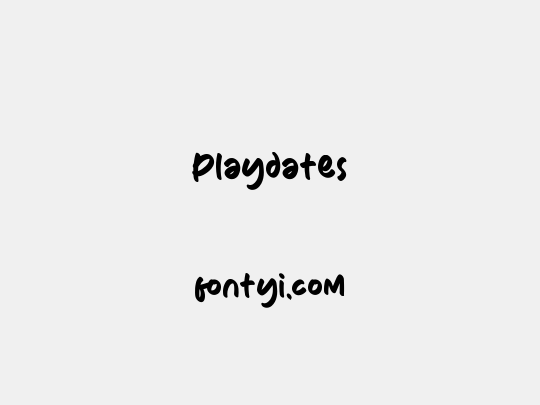 Playdates