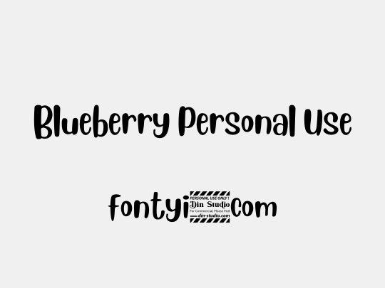 Blueberry Personal Use