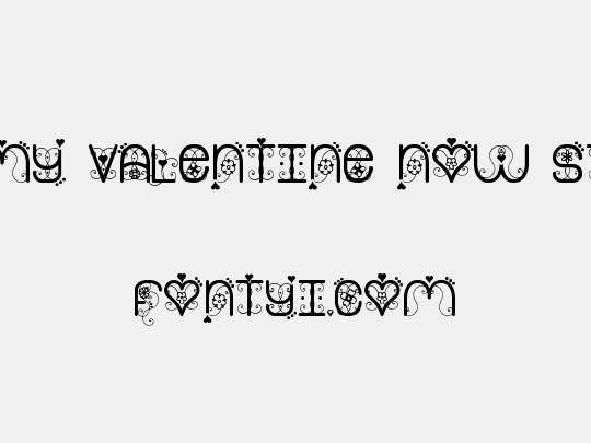 My Valentine Now St