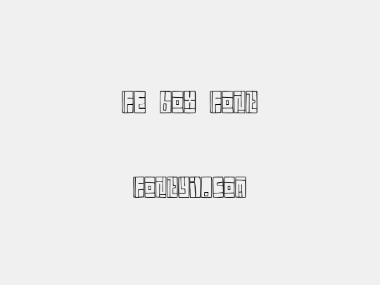 FE Box Font