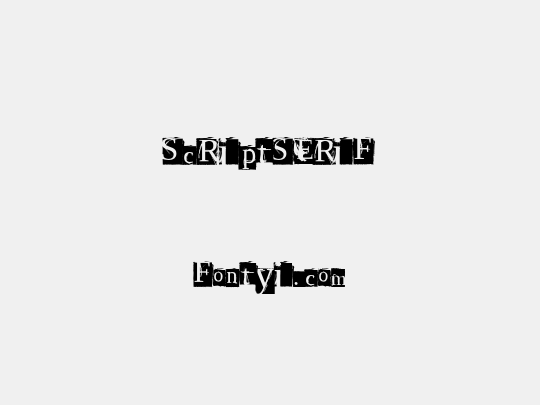 ScriptSERIF
