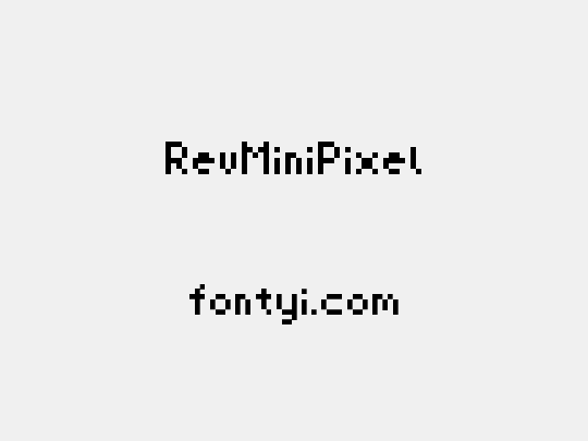 RevMiniPixel