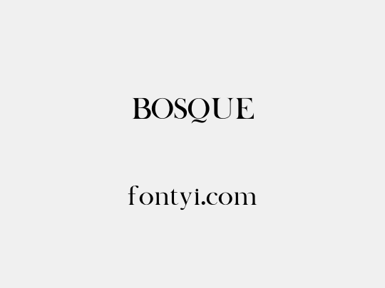 BOSQUE