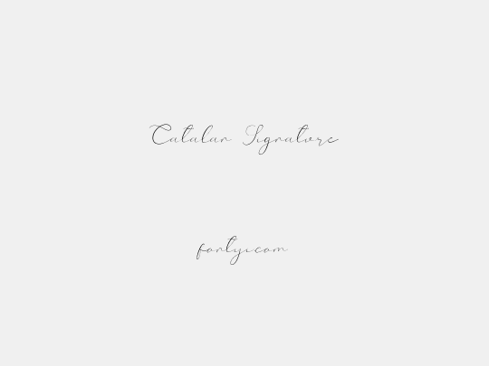 Catalan Signature