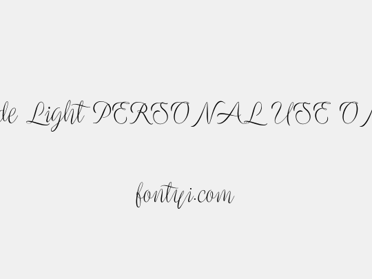 Preside Light PERSONAL USE ONLY