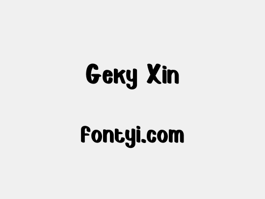 Geky Xin