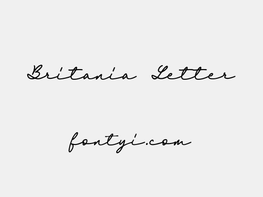 Britania Letter