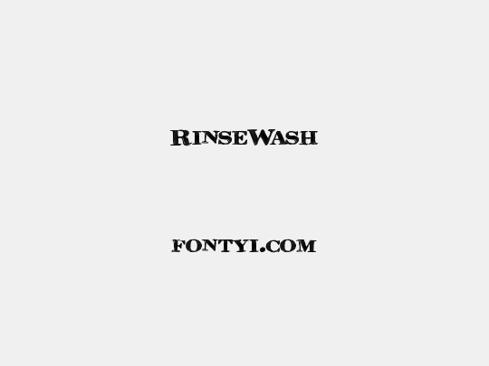 RinseWash