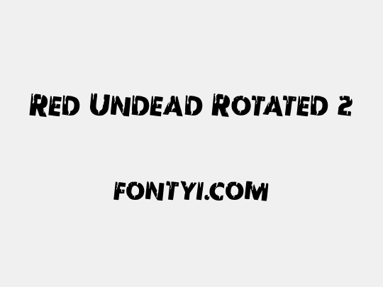 Red Undead Rotated 2