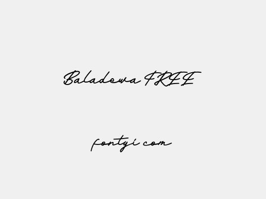 Baladewa FREE