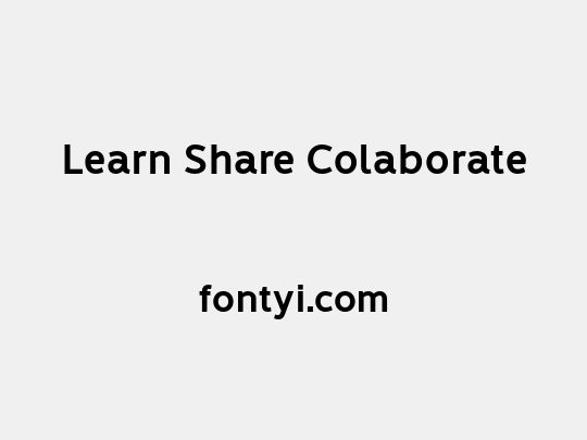 Learn Share Colaborate