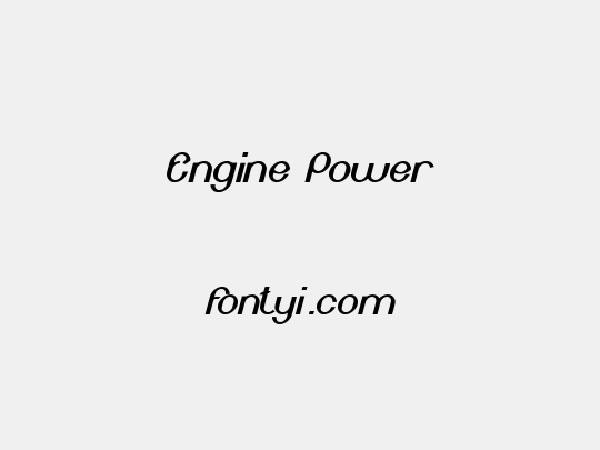 Engine Power