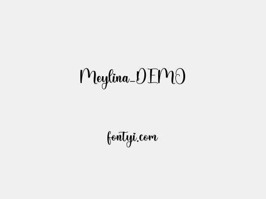 Meylina_DEMO