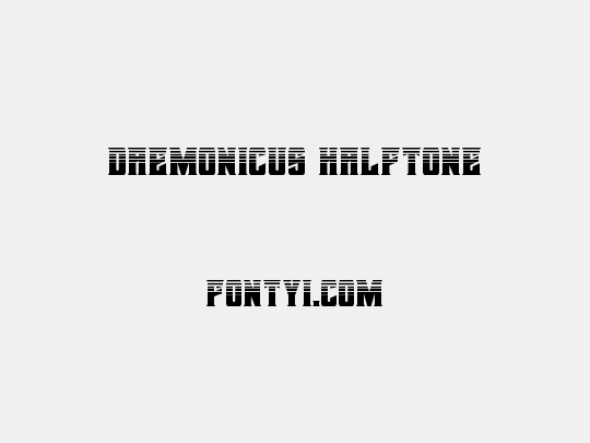 Daemonicus Halftone