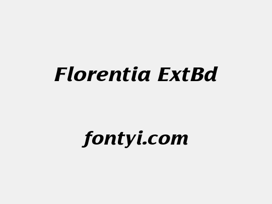 Florentia ExtBd