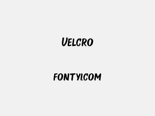 Velcro