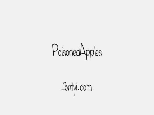PoisonedApples
