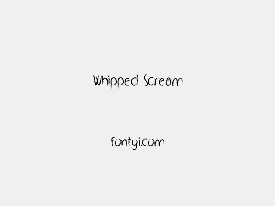 Whipped Scream